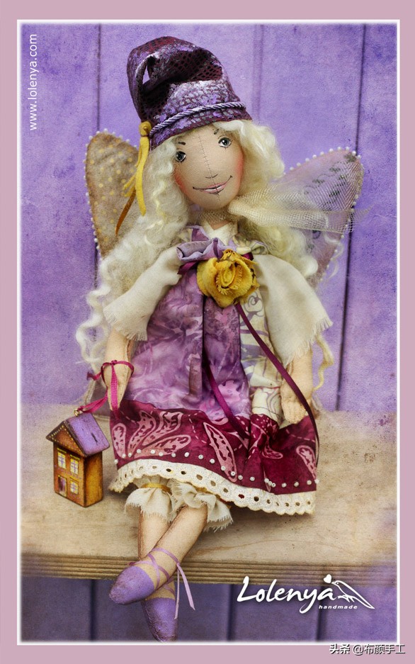 OlgaAbakumova的布艺娃娃,魔法花园里小花仙