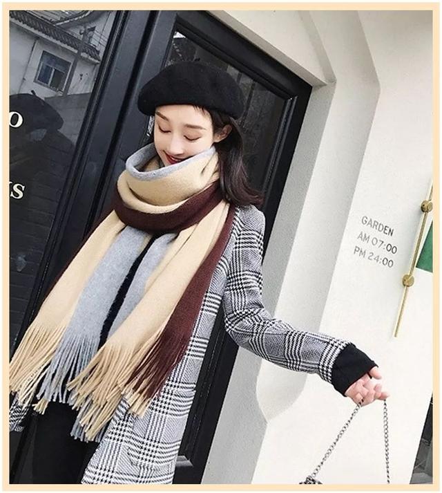 围巾的7种系法,围巾的七种系法每天不重样