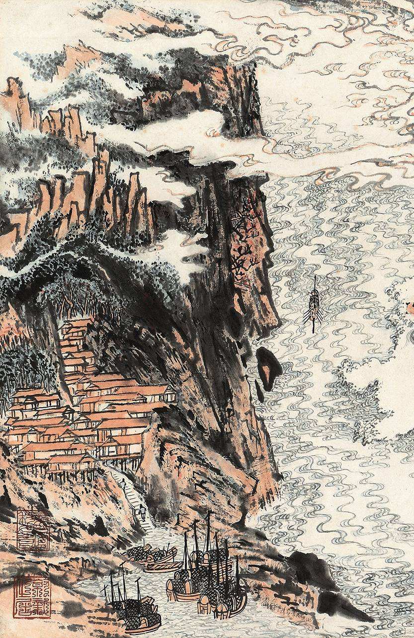 一滩水怎么画,水容容怎么画