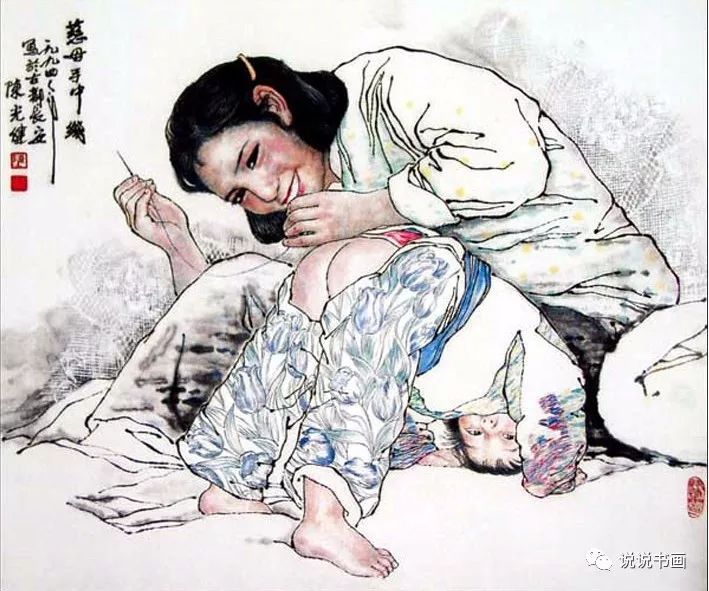 中国儿童国画杰作,国画小儿童