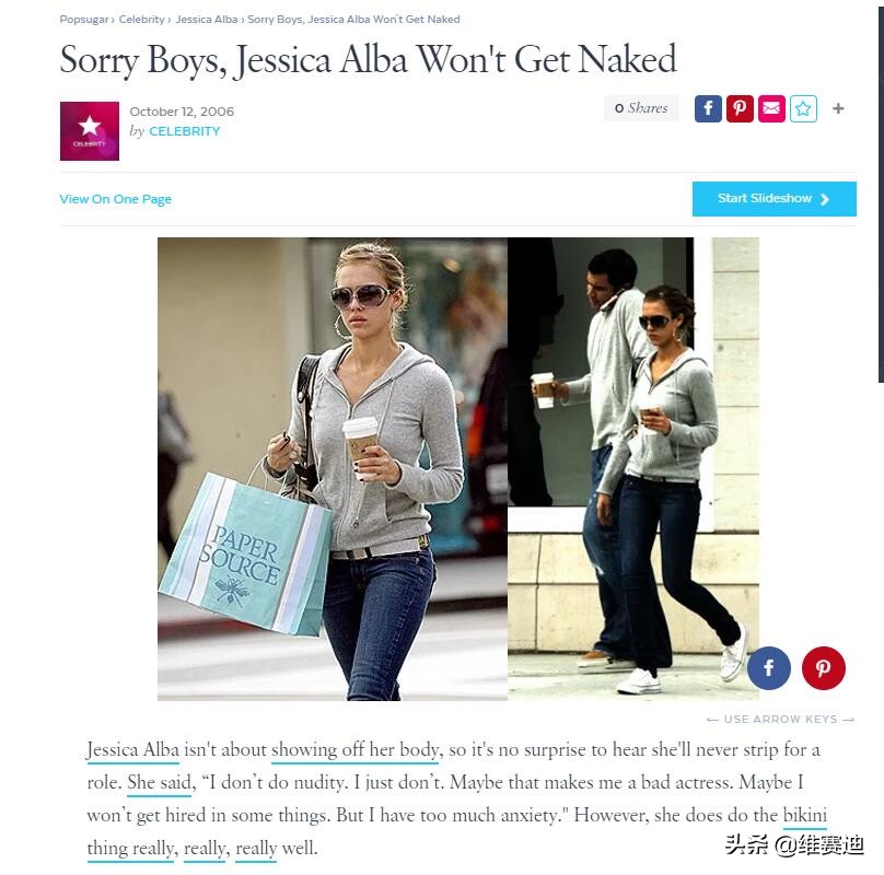 好莱坞杰西卡阿尔芭,好莱坞十大顶级女神杰西卡