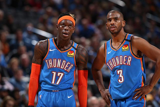 保罗带领雷霆进季后赛,保罗带领的雷霆队