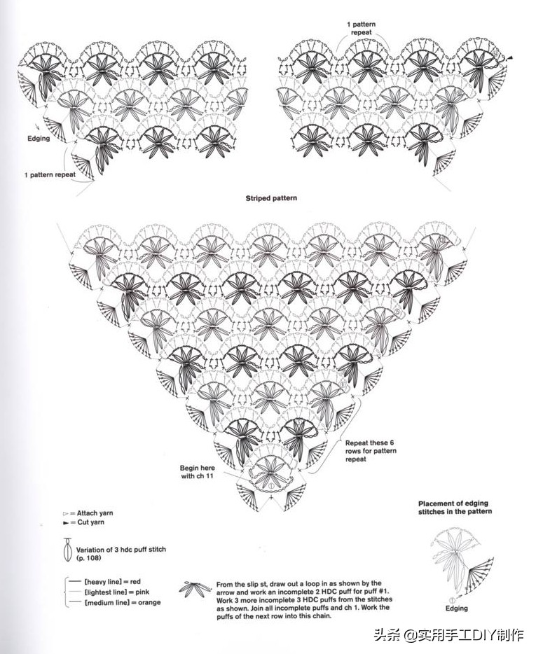 最新款包包钩编图解,钩编包包的花样大全