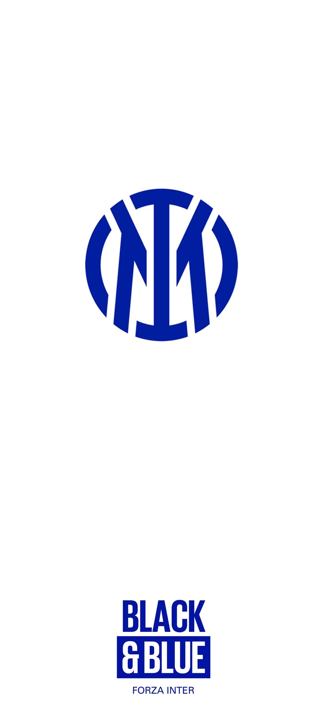 国际米兰队徽手机高清壁纸,国际米兰新队徽原创壁纸