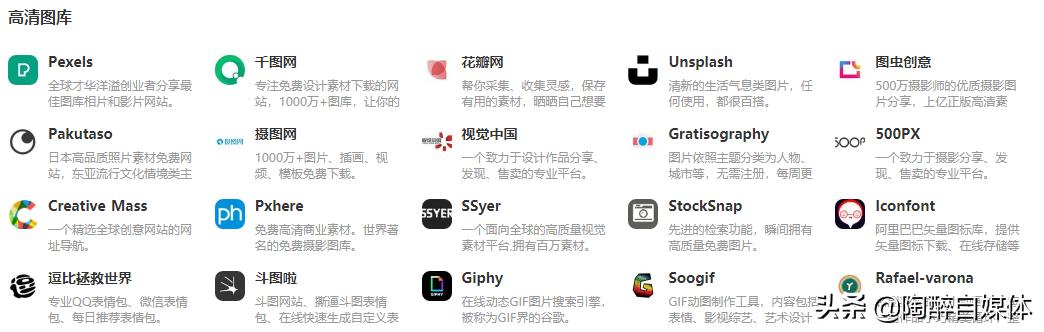 做自媒体必备的三个网站,做自媒体有这6个网站就够了