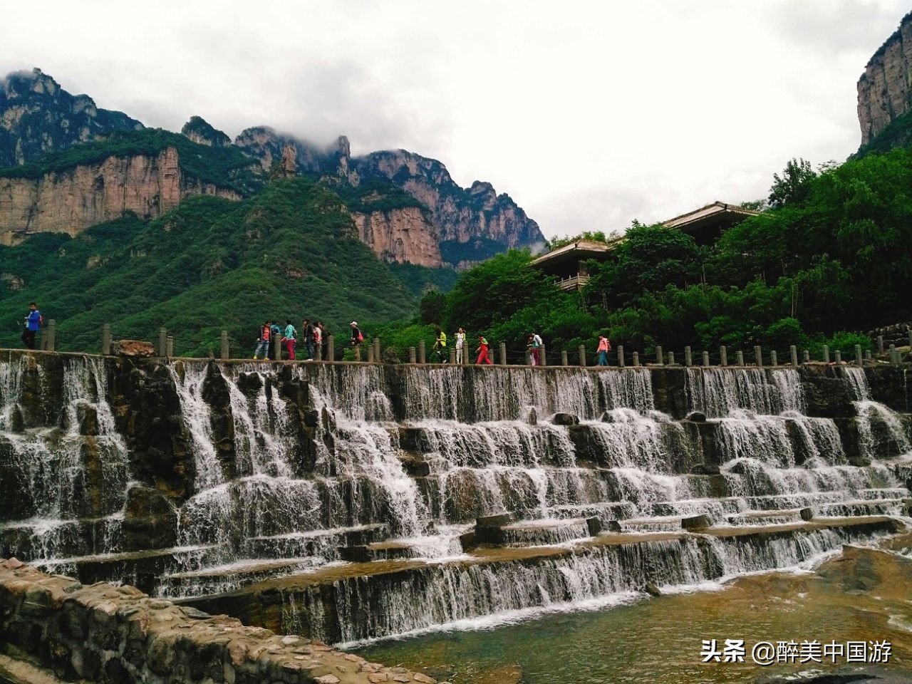 南太行八里沟景区瀑布六月份,八里沟飞瀑流泉在哪里