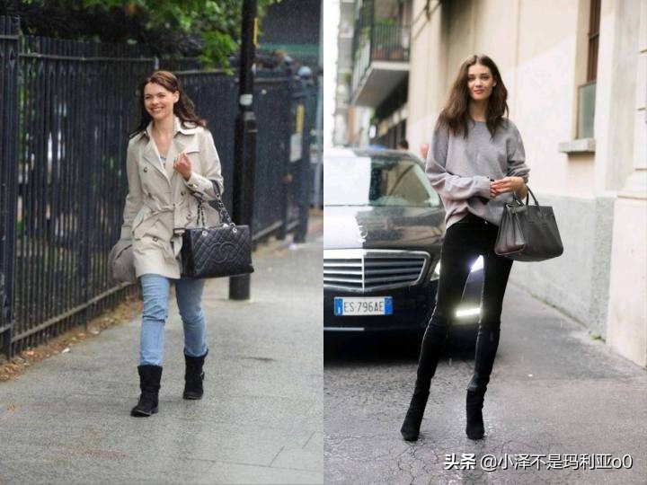 长筒靴推荐测评高个子腿围小,哪种款式高筒靴显腿细测评