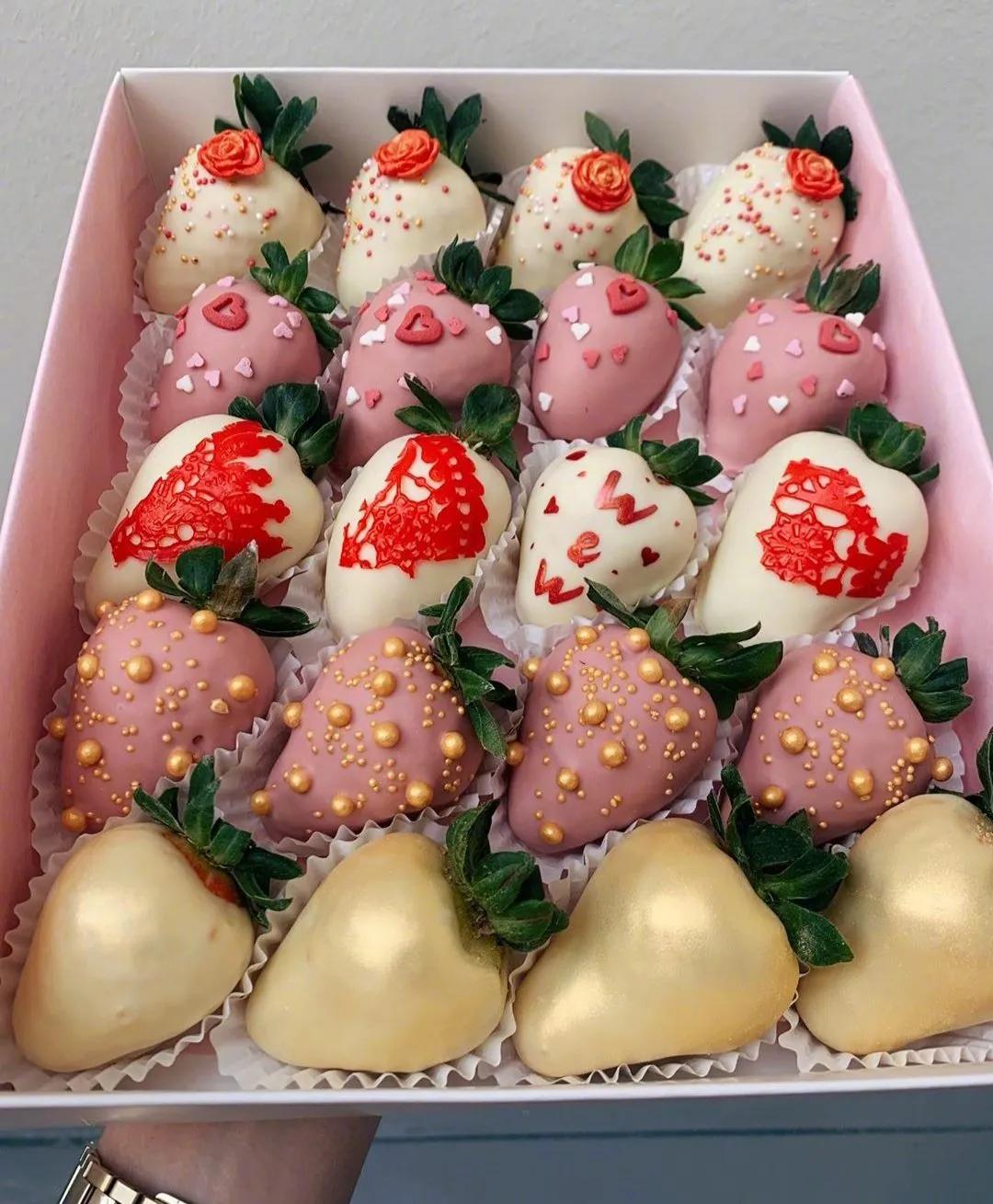 比利时草莓巧克力！盘它