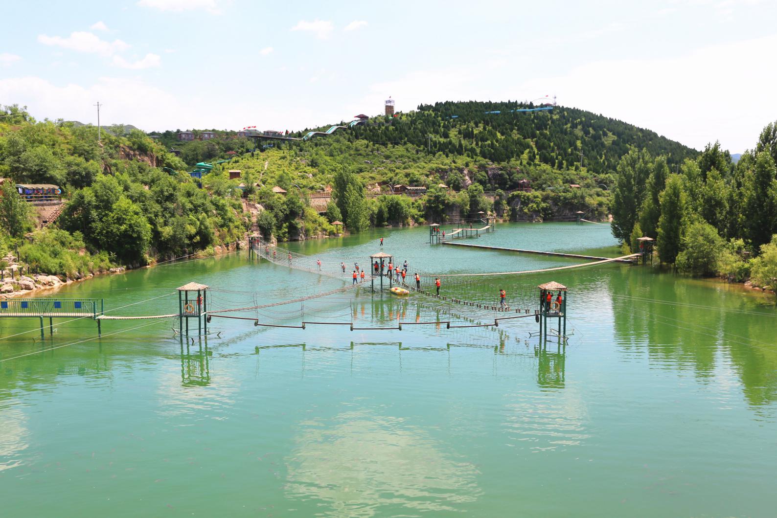 河南省最大水上拓展基地，竟藏在缺水的林州，难怪很多人都不知道