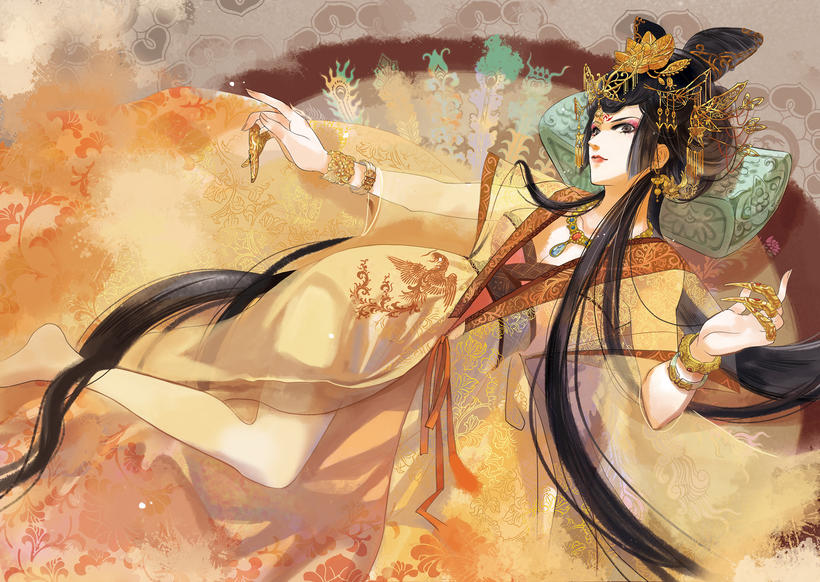 古风美人的惊艳，源于古风饰物巧夺天工的设计