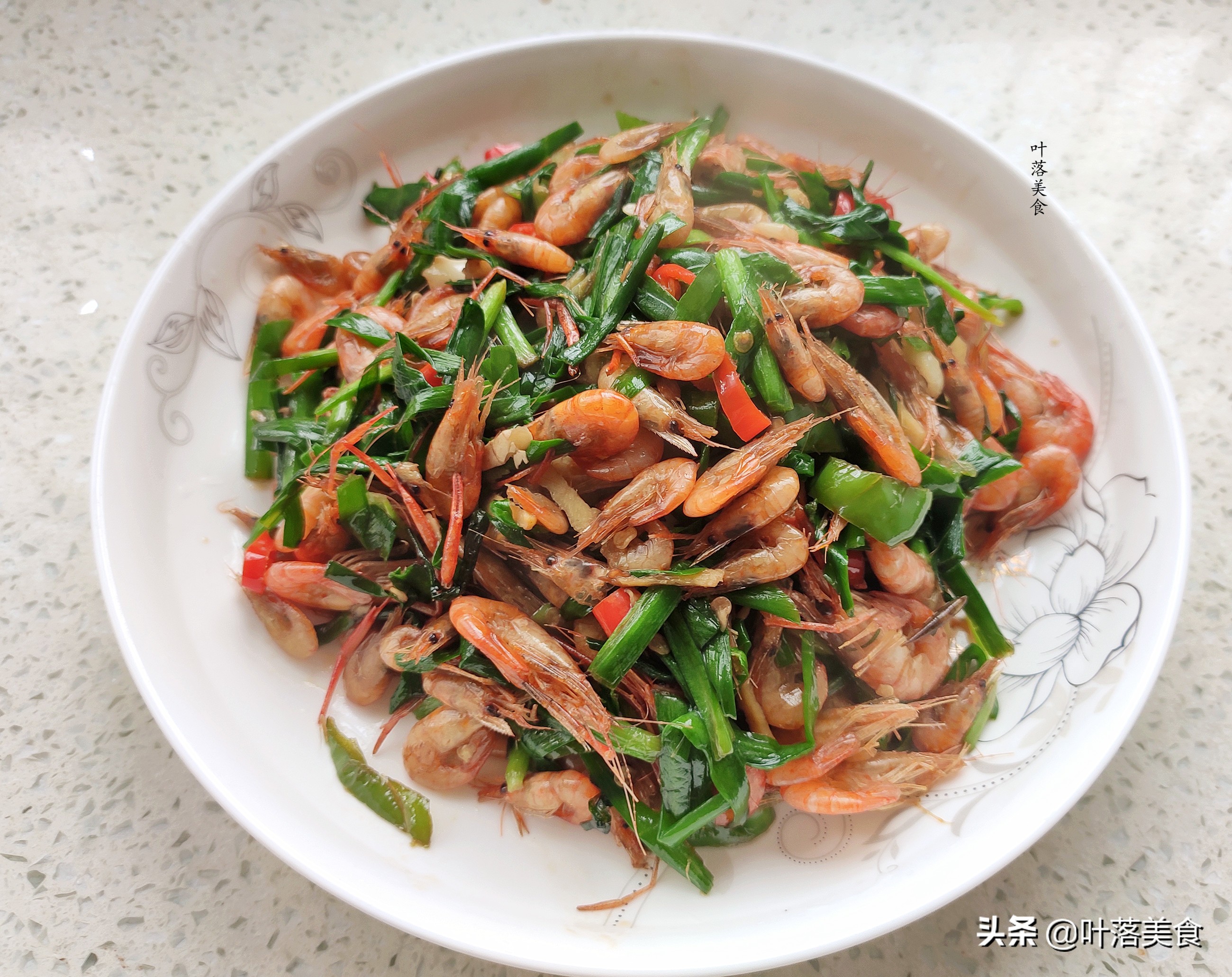 韭菜炒小河虾米做法,韭菜炒小河虾酥又脆