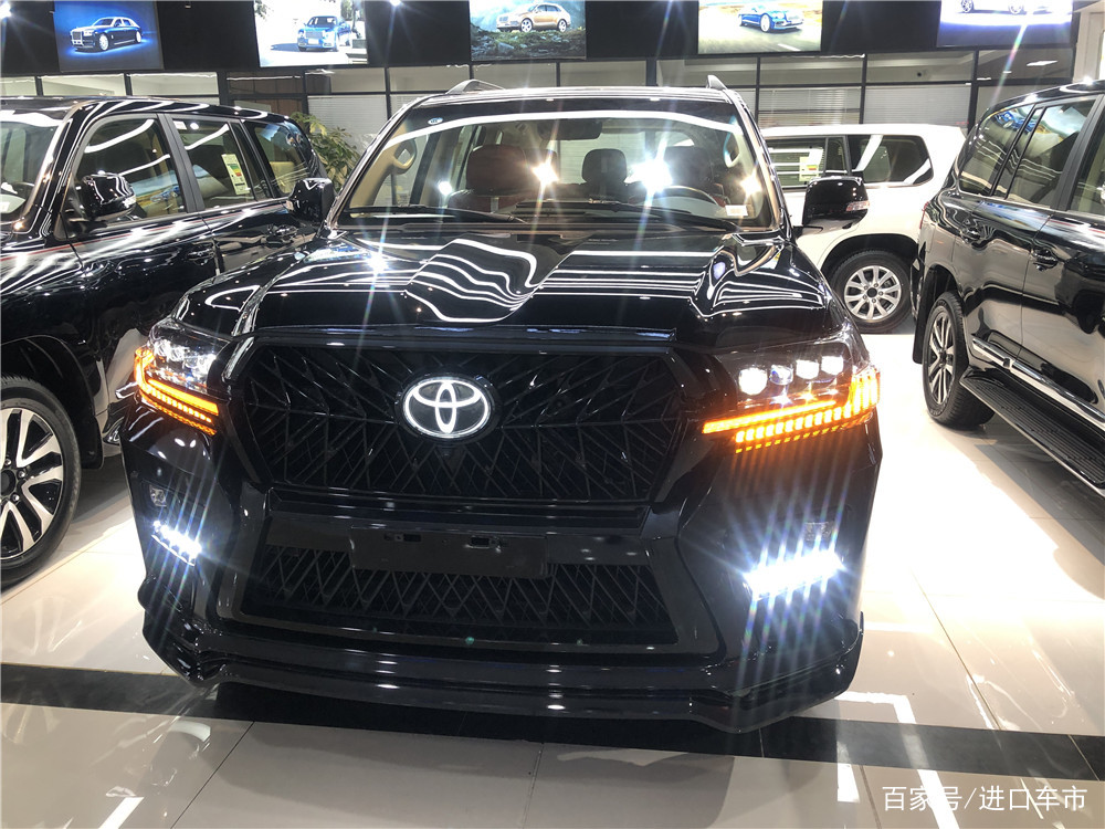 2022款丰田酷路泽5700顶配黑武士,10款美规酷路泽5700升级黑武士