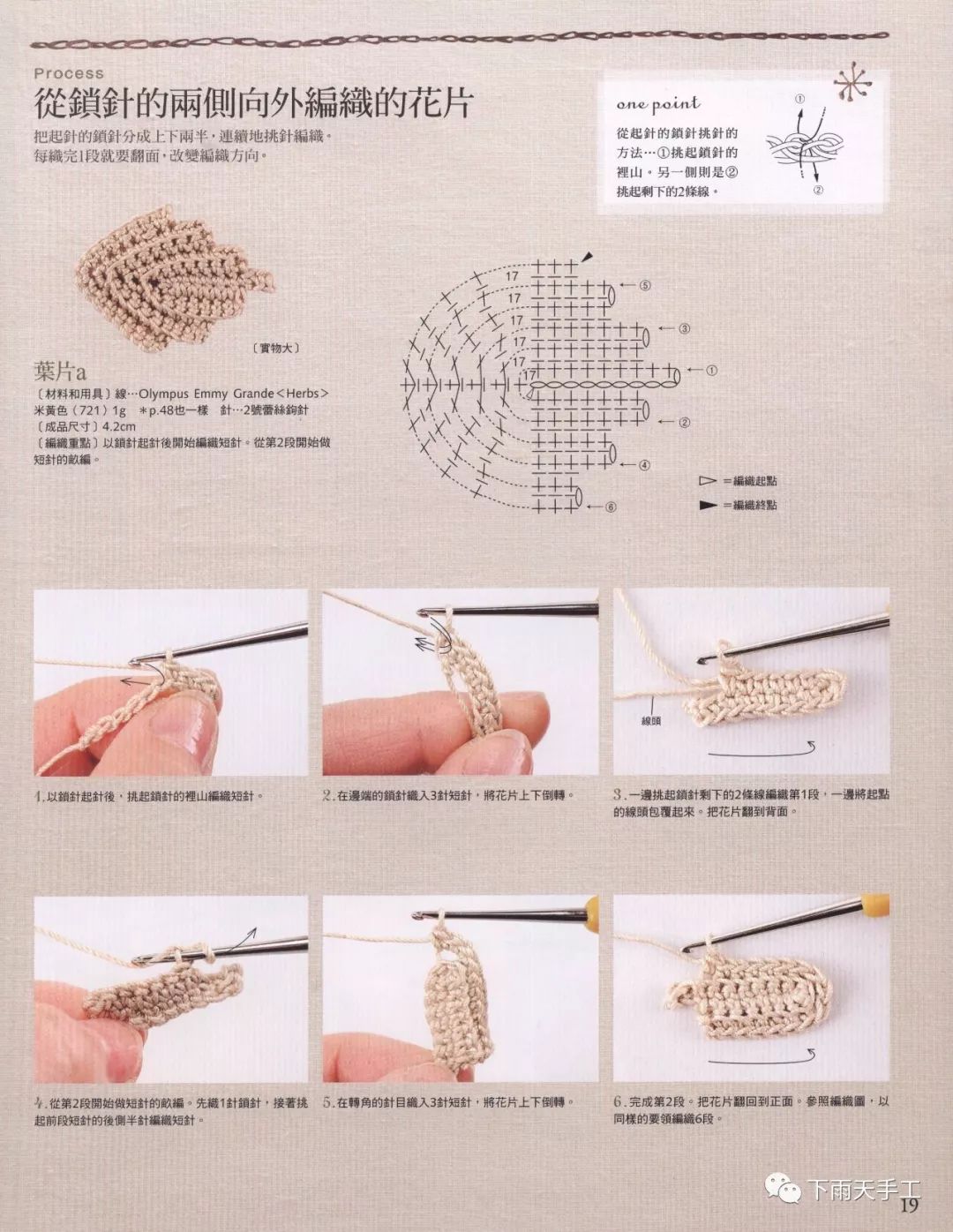 爱尔兰风拼花包包，漂亮的钩针手提包，详细花样图