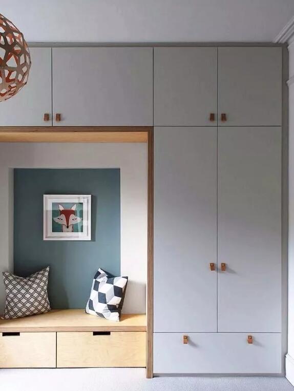 入户门厅造型设计,入户只能做一扇门的鞋柜怎么设计