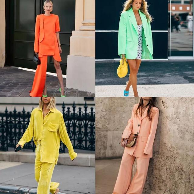 春天服装穿搭使用马卡龙配色，青春明快显年轻，光彩照人