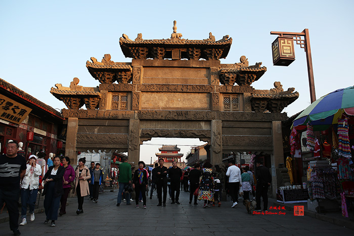 古城夜景兴城古城是中国十佳古城,兴城市古城旅拍