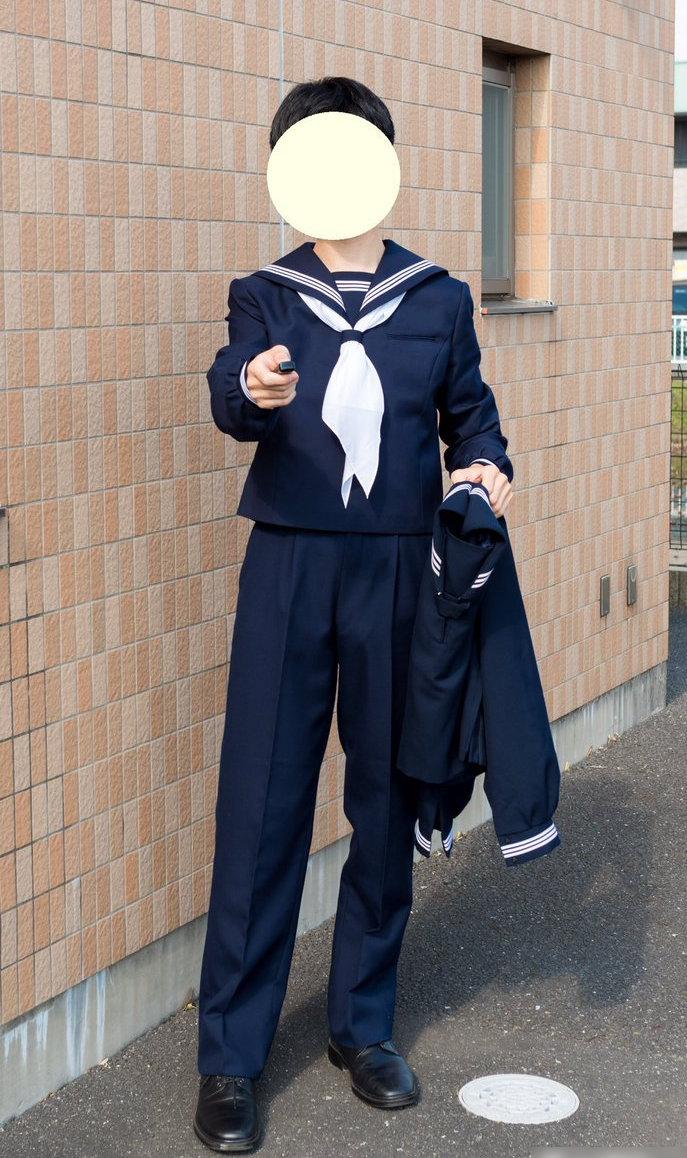 日本学生校服款式,日本学生男校服