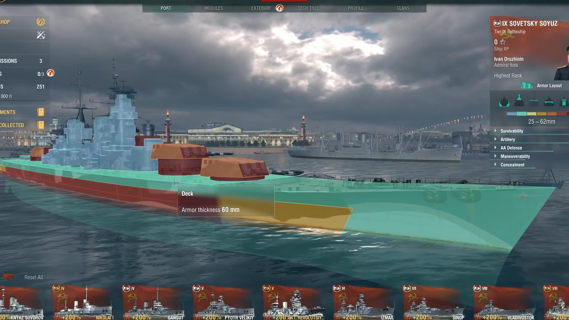 战舰世界9级苏联战列舰怎么加点,战舰世界苏联战列舰如何