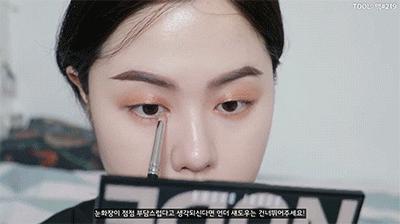 单眼皮狐狸眼妆画法日常,单眼皮大眼妆的画法步骤