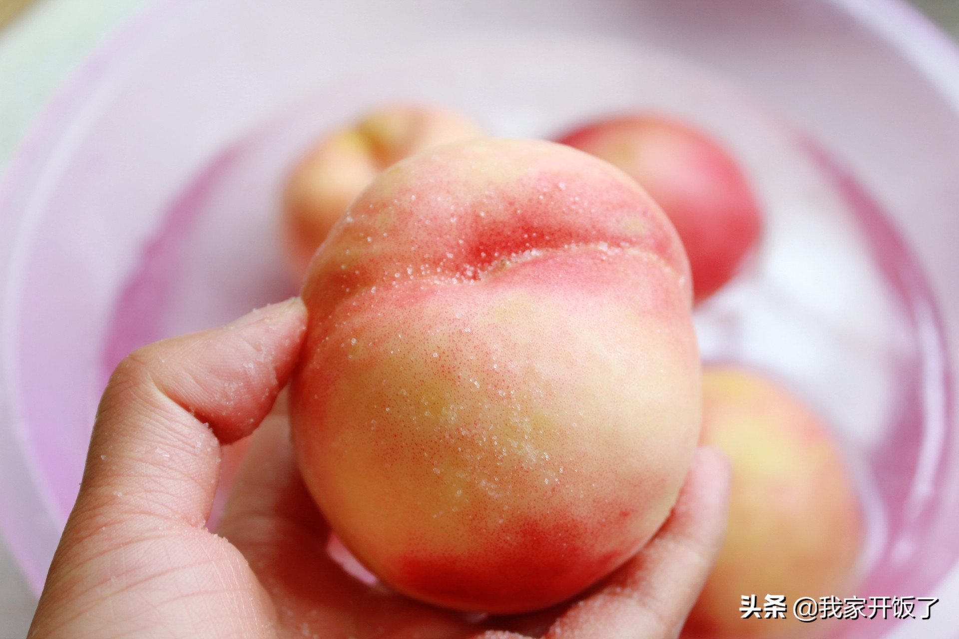 桃子罐头怎样做好吃不坏,自制桃子罐头不去皮