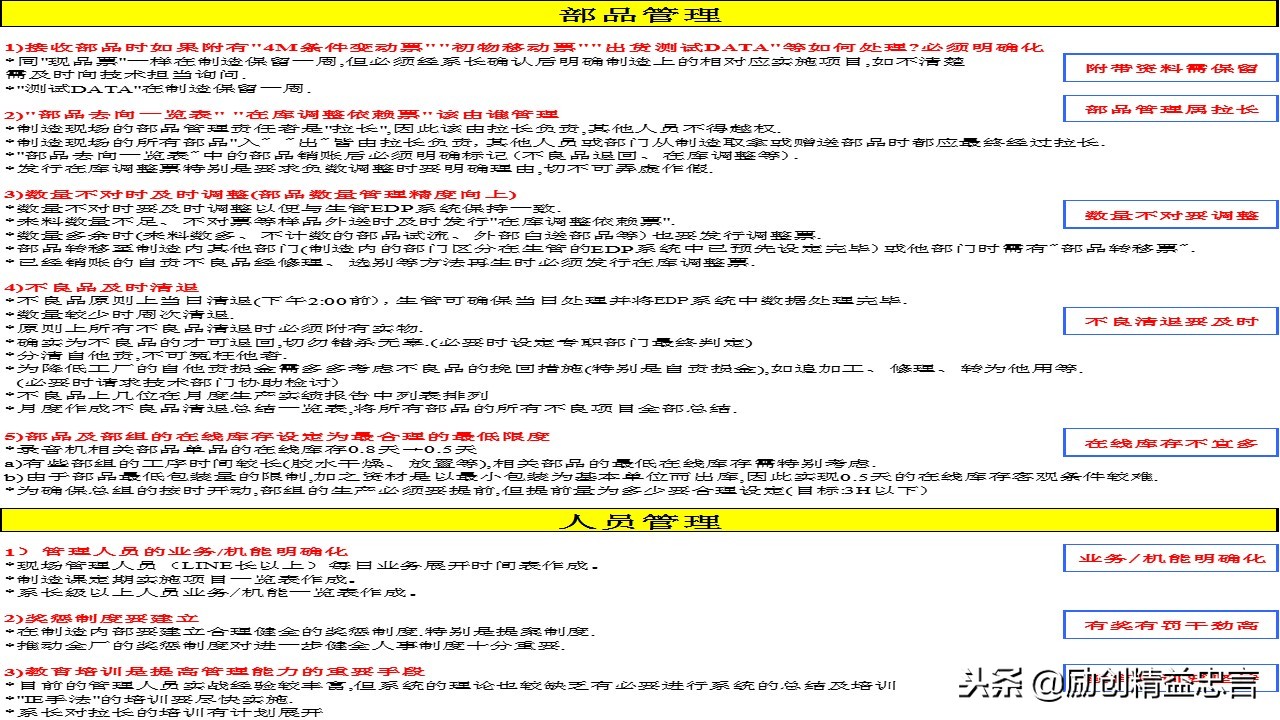 爆款课程PPT分享丨改善绝非小打小闹改善是集小善而达至臻