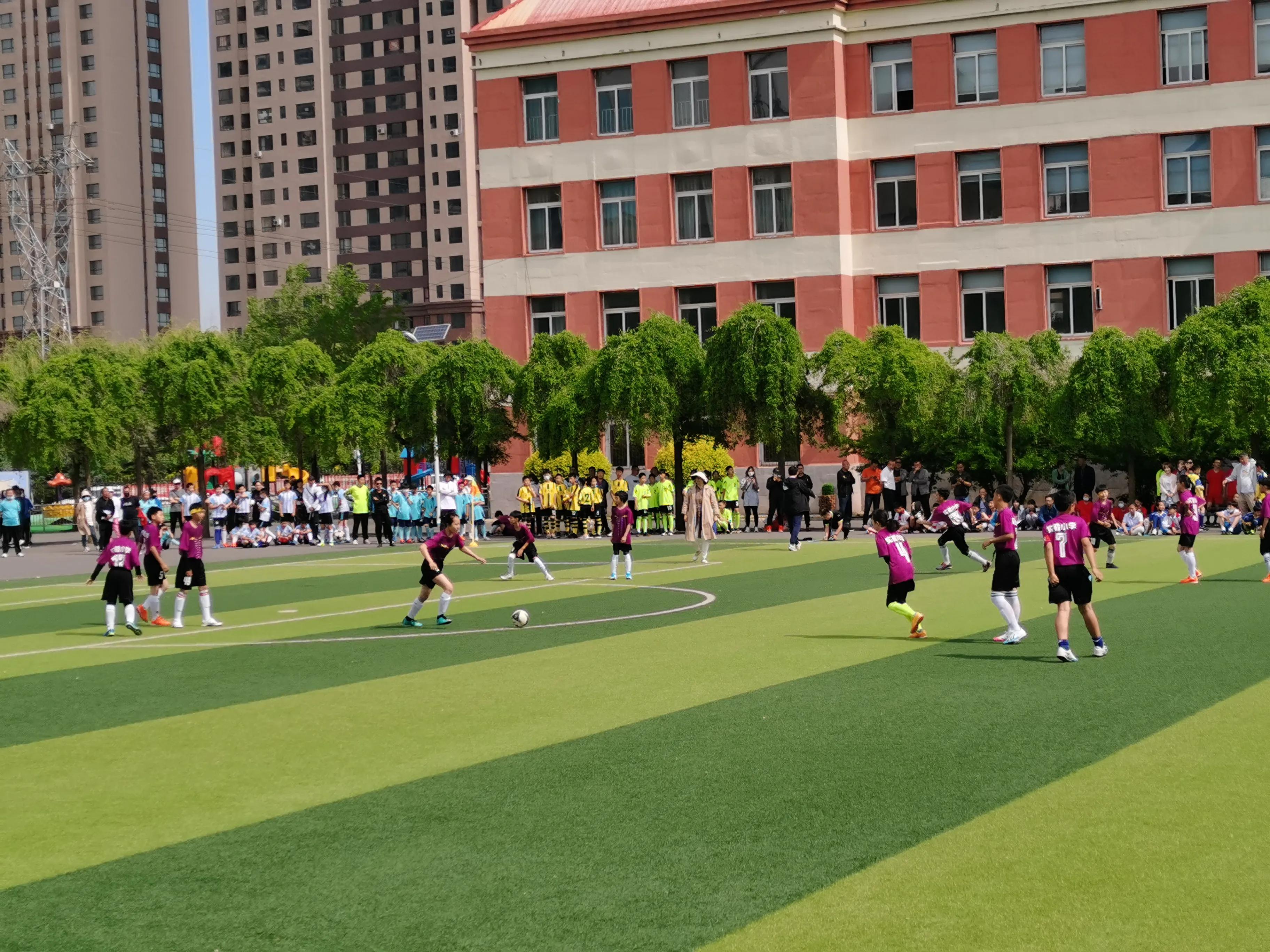 市校园足球联赛开幕,银州区小学生篮球联赛