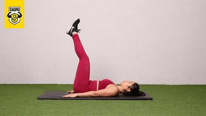 躺在床上减肚子的8个健身动作,适合在床上练的减肚子的动作