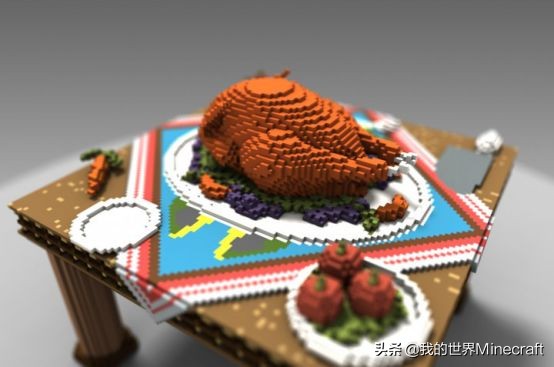 我的世界玩家用木头盖出了房子,我的世界玩家手中拿的物品