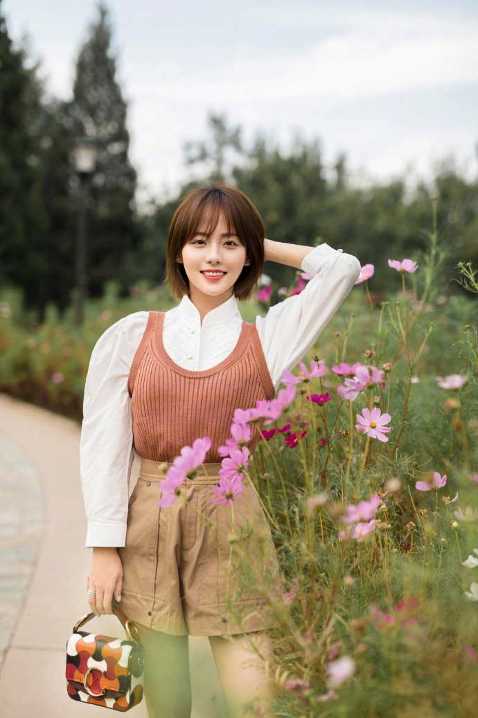 张嘉倪如何护理头发,张嘉倪如何洗头发