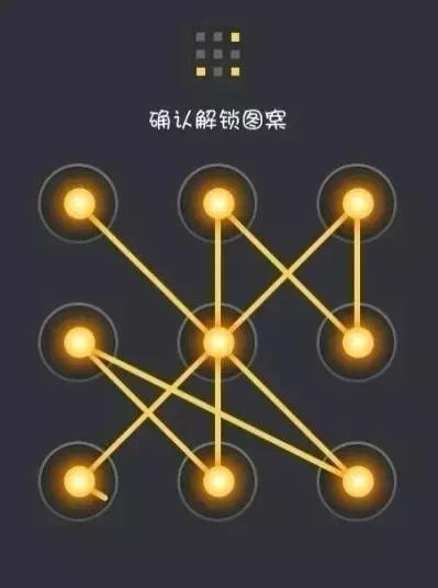 十种炫酷手机解锁图案,关于手机解锁图案小技巧