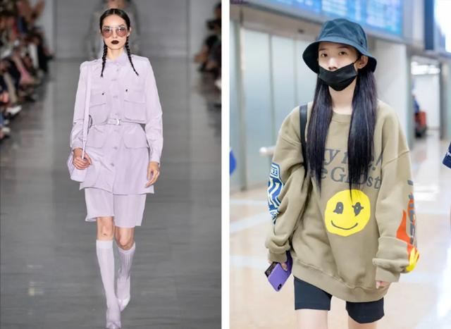 梨形身材高腰中腿裤,爸爸裤子直筒小个子