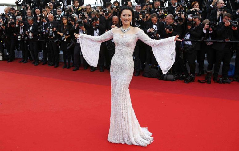 戛纳金棕榈霸王别姬红毯,2018戛纳红毯中国