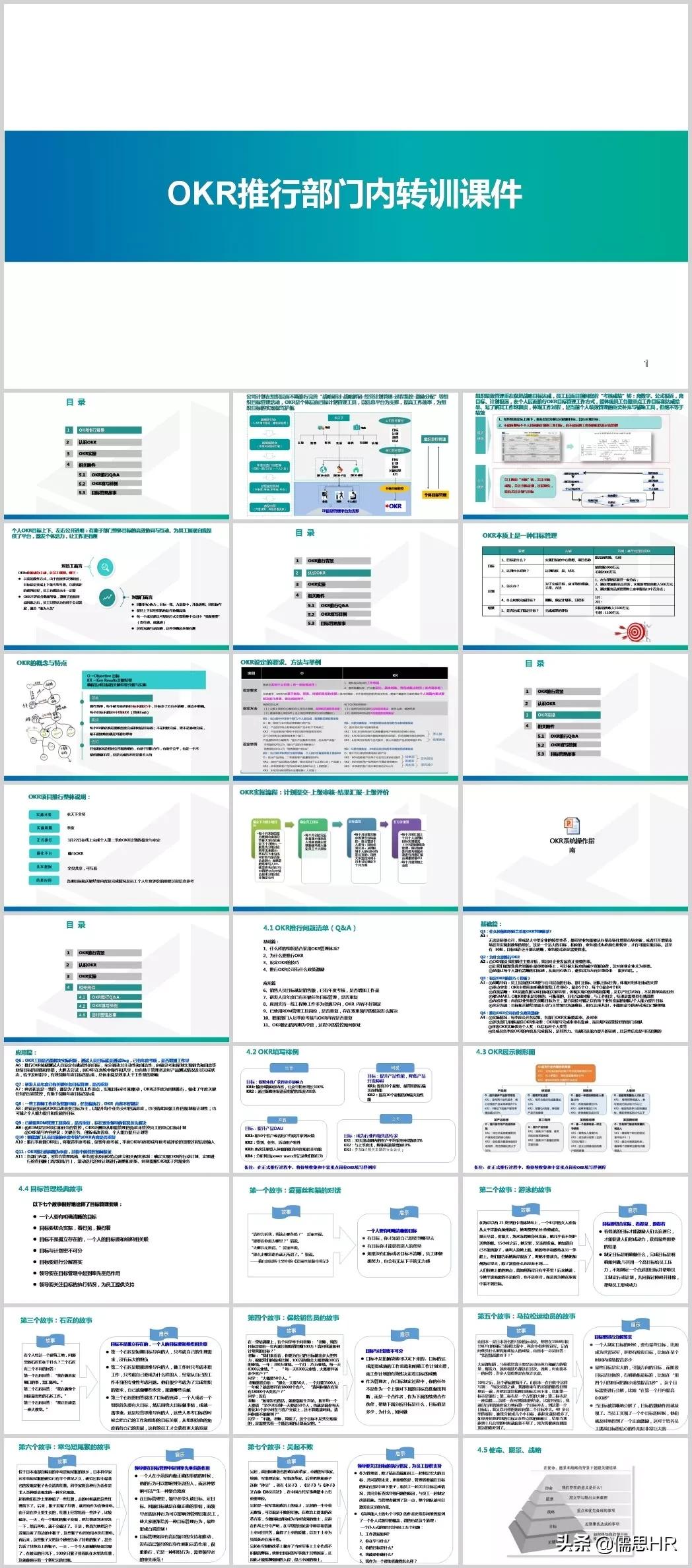 okr鍒跺畾姝ラppt,okr宸ヤ綔娉昿pt妯℃澘