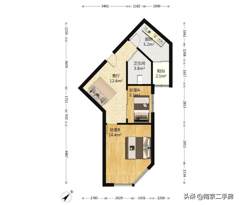 扎心！毗邻地铁，却房价垫底，业主吐槽：户型太奇葩