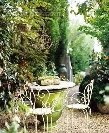 庭院花园石材地板铺设效果,私家庭院最流行的4大铺装方式