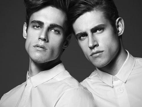 CtrlC+CtrlV=鲜肉值翻倍!双胞胎帅哥总是能带来双倍的快乐