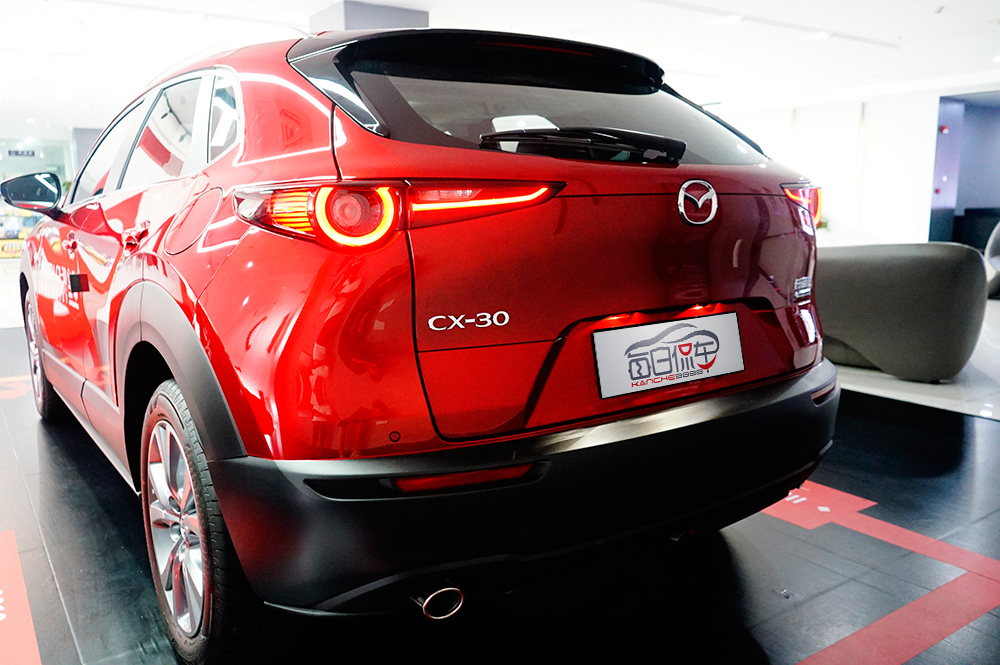 省油还得是日系车实拍马自达cx-30,深度试驾长安马自达cx-30