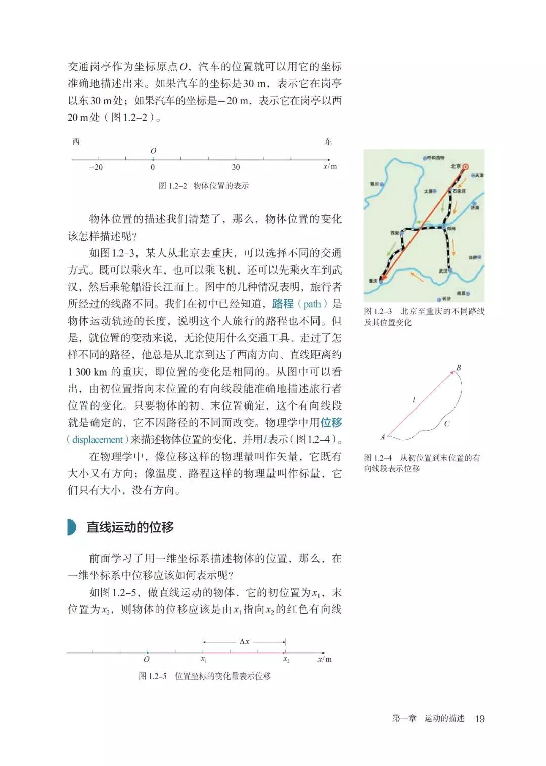 2020新教材高中物理必修一,高中物理必修三新老教材对比