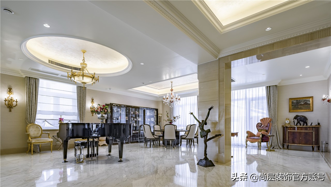 十大经典法式别墅装修,谁说装别墅不能省钱