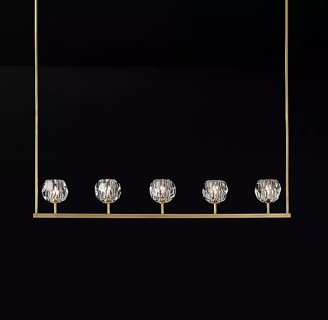 手工铜制水晶灯饰,水晶石手工灯