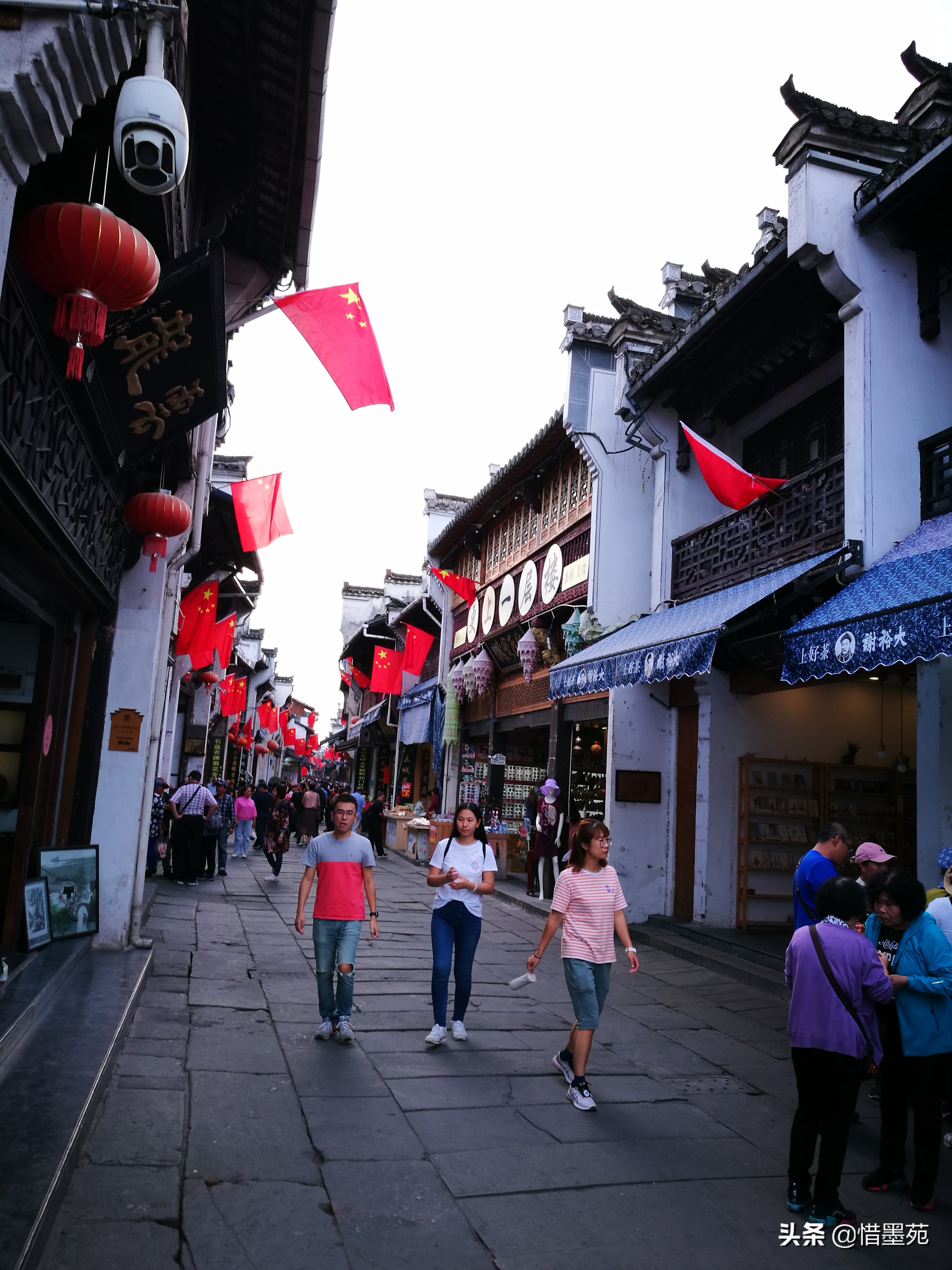 屯溪老街清明上河图,流动的清明上河图画卷