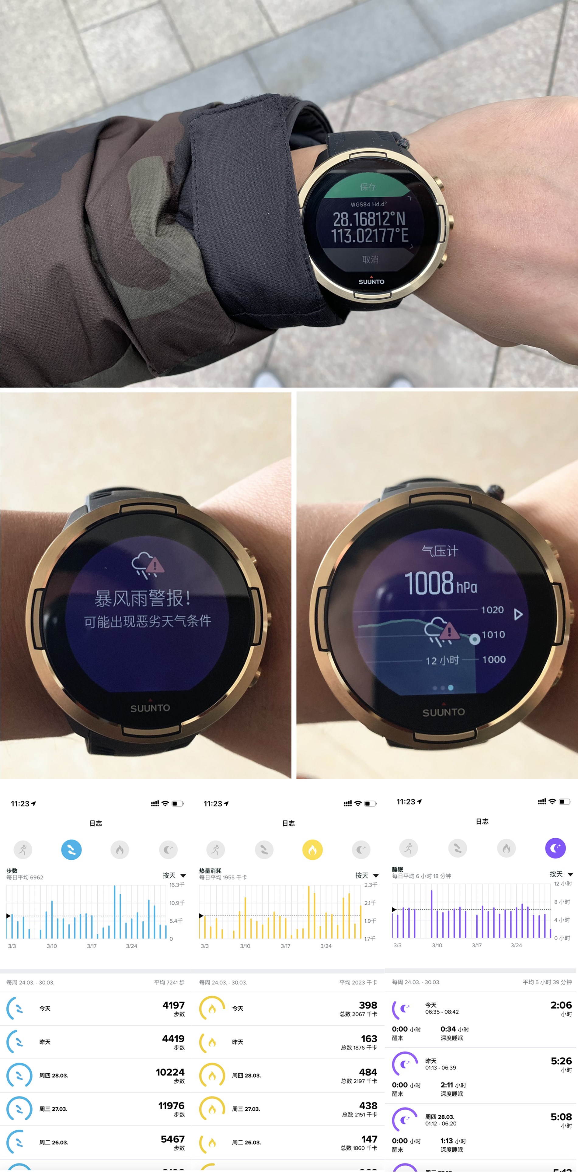颂拓手表荧光绿中文说明书 (颂拓手表全系列)