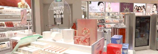 壹方城购物中心彩妆,壹方城网红化妆店