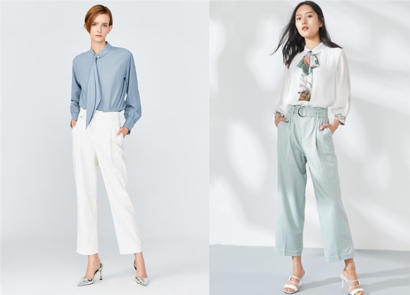 基础款长袖衬衫,初秋值得买的单品,奔四的女人穿上优雅显年轻