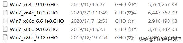 安装电脑系统未发现gho镜像文件,gho镜像文件能直接安装吗