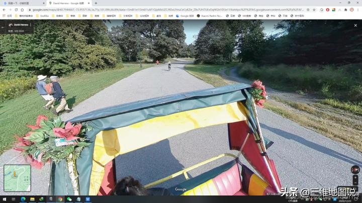 如何用谷歌地球看历史街景地图,谷歌地球的3d街景怎么做到的
