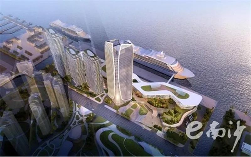 广州国际邮轮母港,广州新国际邮轮母港