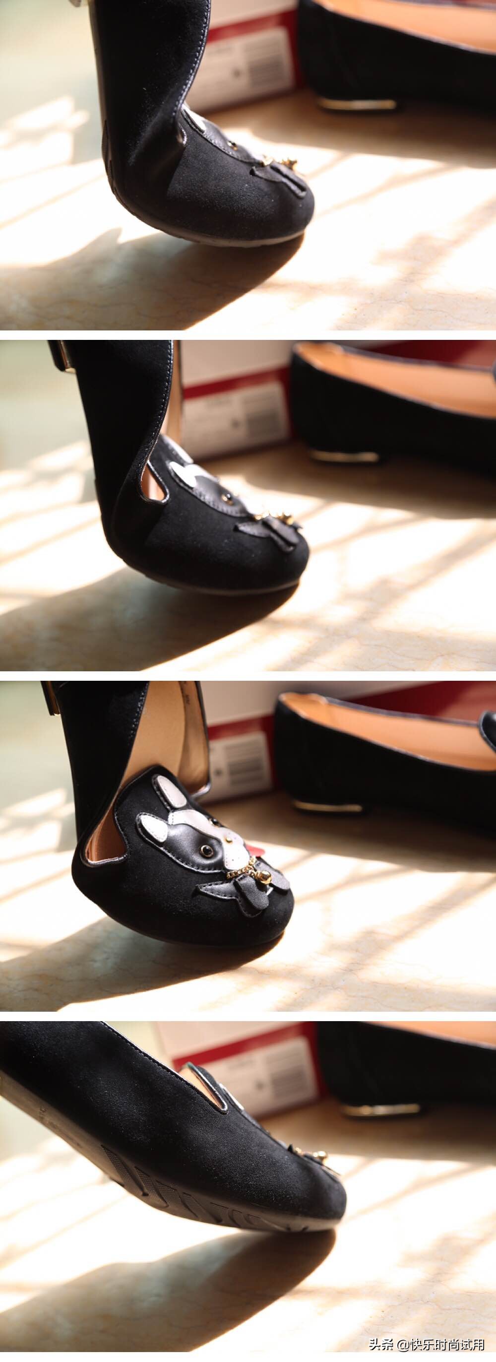 暇步士的鞋子好吗，暇步士新款休闲狗狗平底女单鞋试用介绍