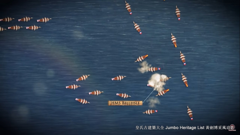 第4082回：法国舰队灭顶之灾，炸沉东方号战列舰