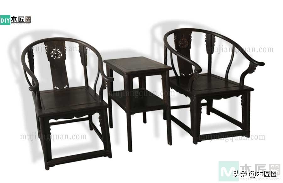 圈椅的圈榫卯是怎么制作的,明式圈椅的榫卯结构